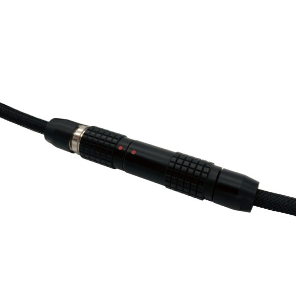 Black Lemo Straight Keyboard Cable (LEMO Cable Alternative)